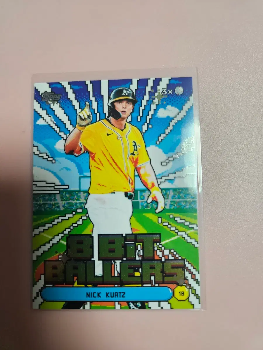 오클랜드)닉 커츠 2025 Topps 8 Bit Ballers
