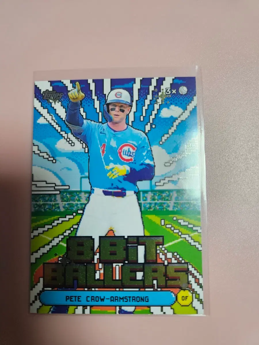 컵스)피트 크로우 암스트롱 2025 Topps 8 Bit Ballers