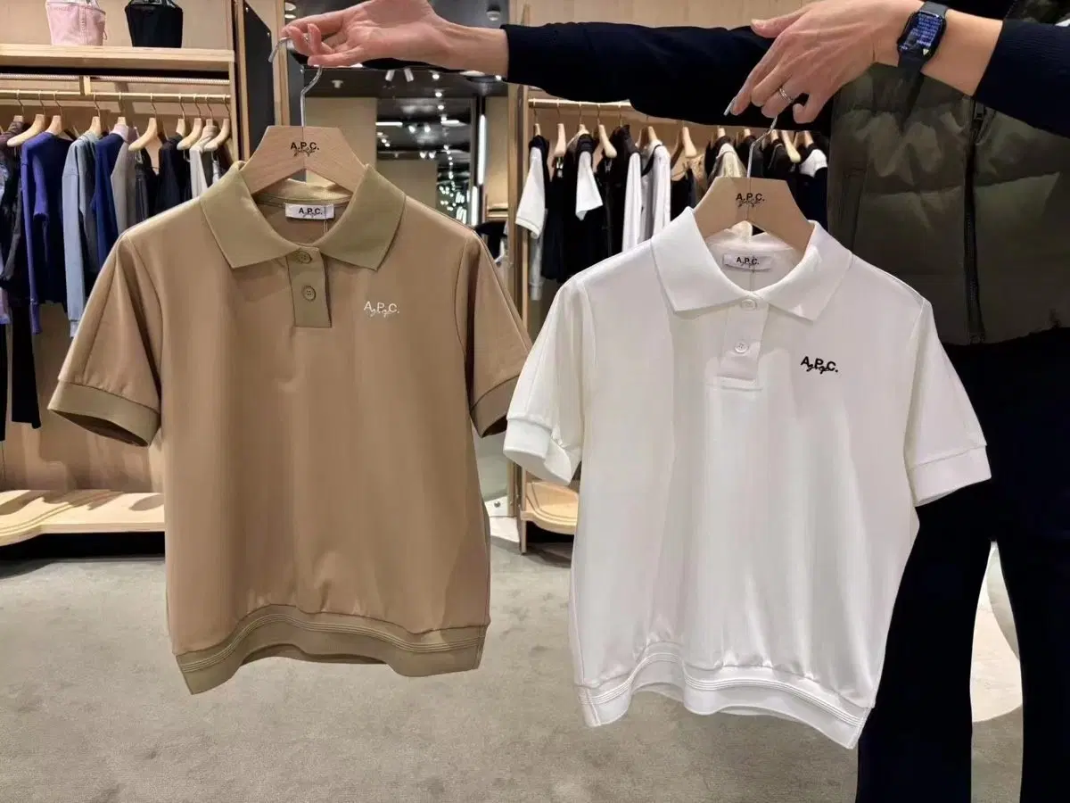 (@땡처리)A.P.C GOLF 카라넥 티셔츠