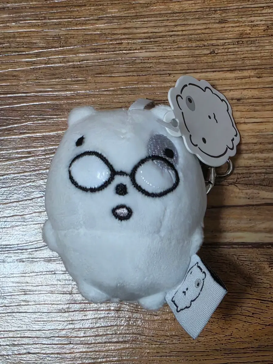 눈멍냥이 안경 키링