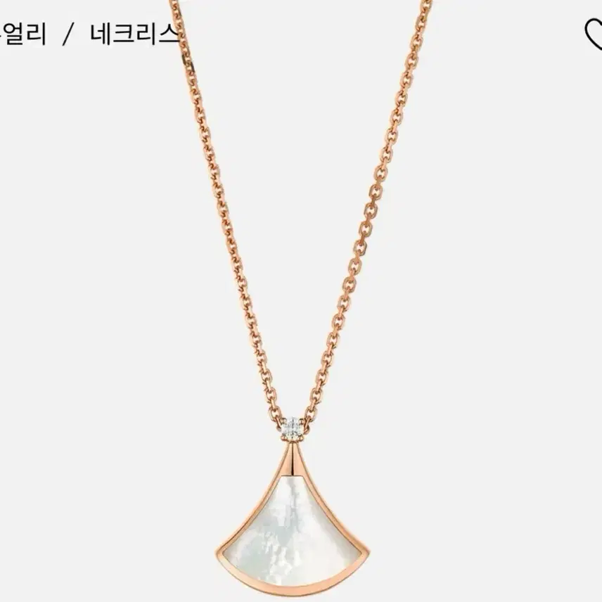 불가리 정품 디바스드림 목걸이 (풀박) 사진 1