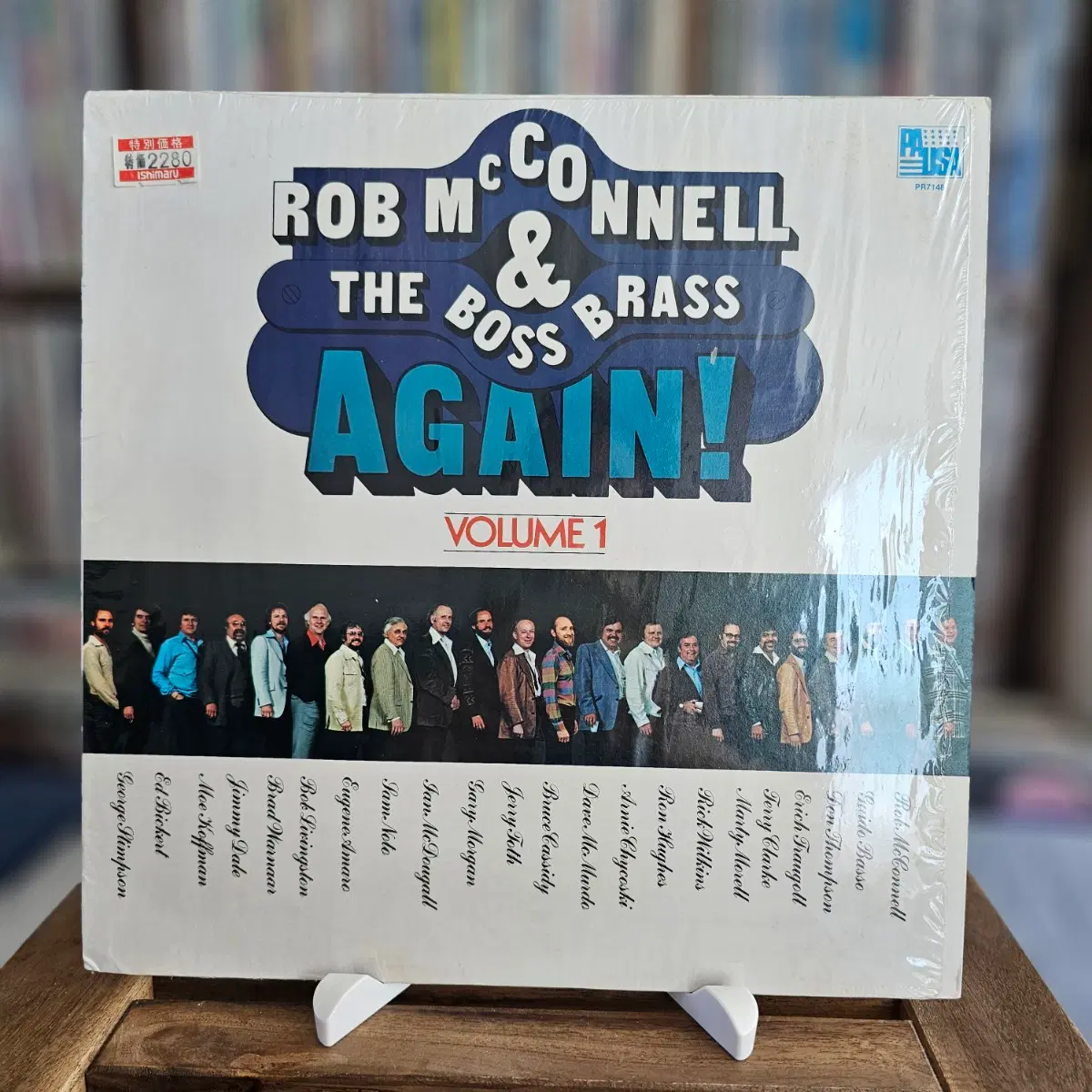 (미국반, 스윙 재즈, 롭 맥코널 & 더 보스 브라스) Rob McConnell & The Boss Brass - Again! Vol.1 LP