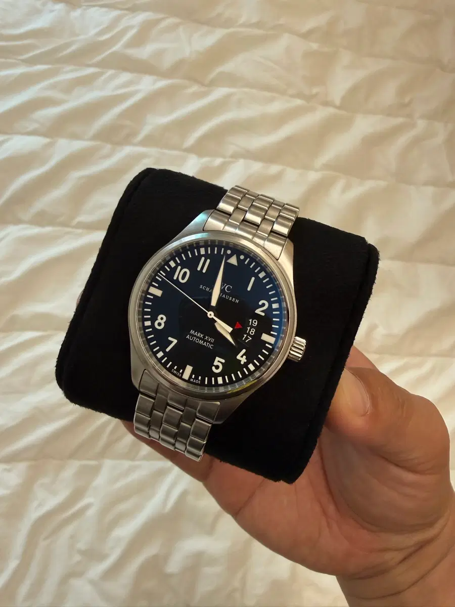 IWC 마크17 검판 브레이슬릿 판매