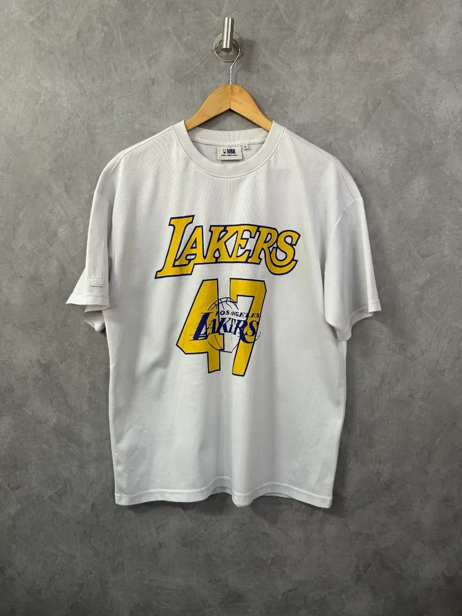 NBA 남성 LA 레이커스 47번 반팔 티셔츠 M