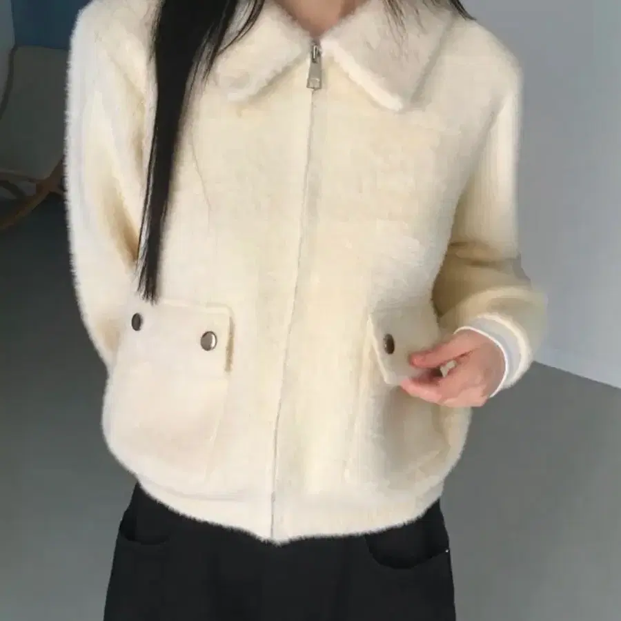 원더원더 앙고라 가을겨울 아우터