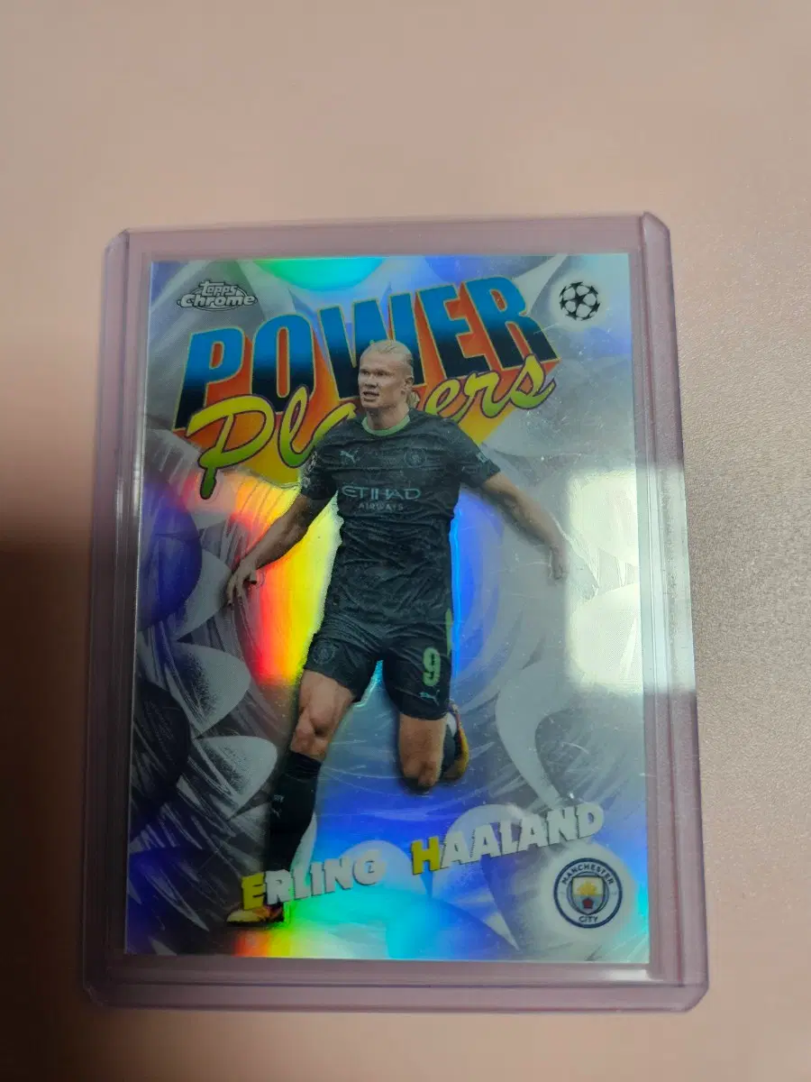 축구)엘링 홀란드 2025 탑스크롬 Power Player 리플렉터