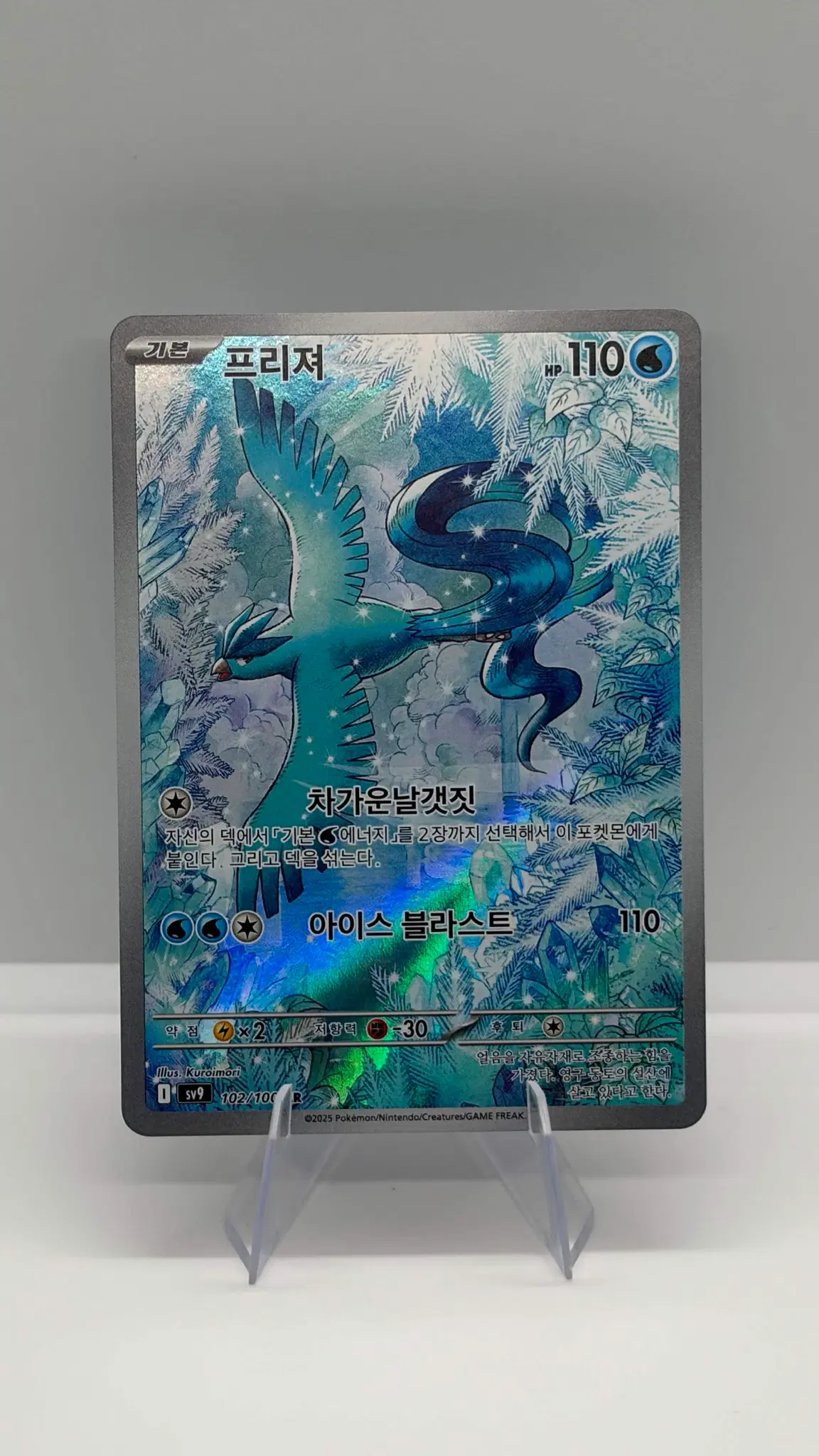 [포켓몬스터/글판] 프리져 102/100 AR