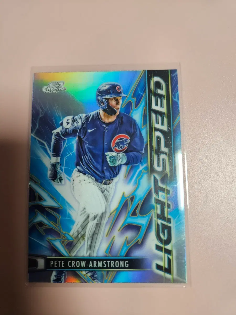 컵스)피트 크로우 암스트롱 2025 탑스크롬 Cosmic Light Speed 리플렉터