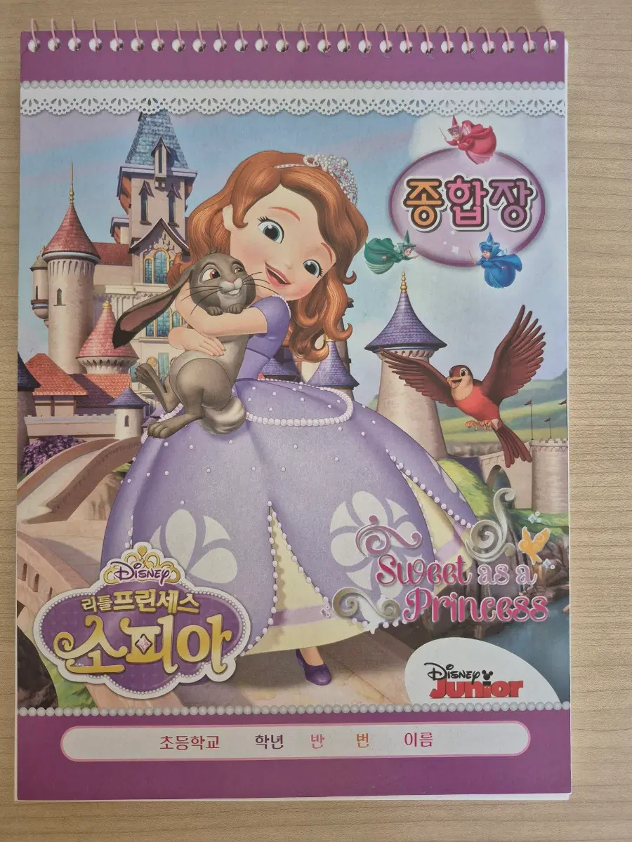 디즈니 소피아 리틀프린세스 종합장