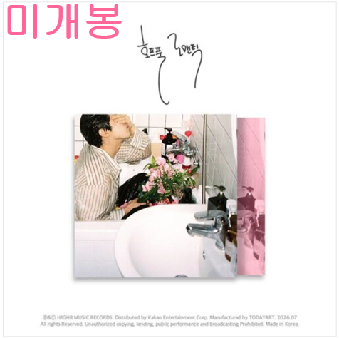 서동현 (Big Naughty) - 호프풀 로맨틱 (미개봉, CD)
