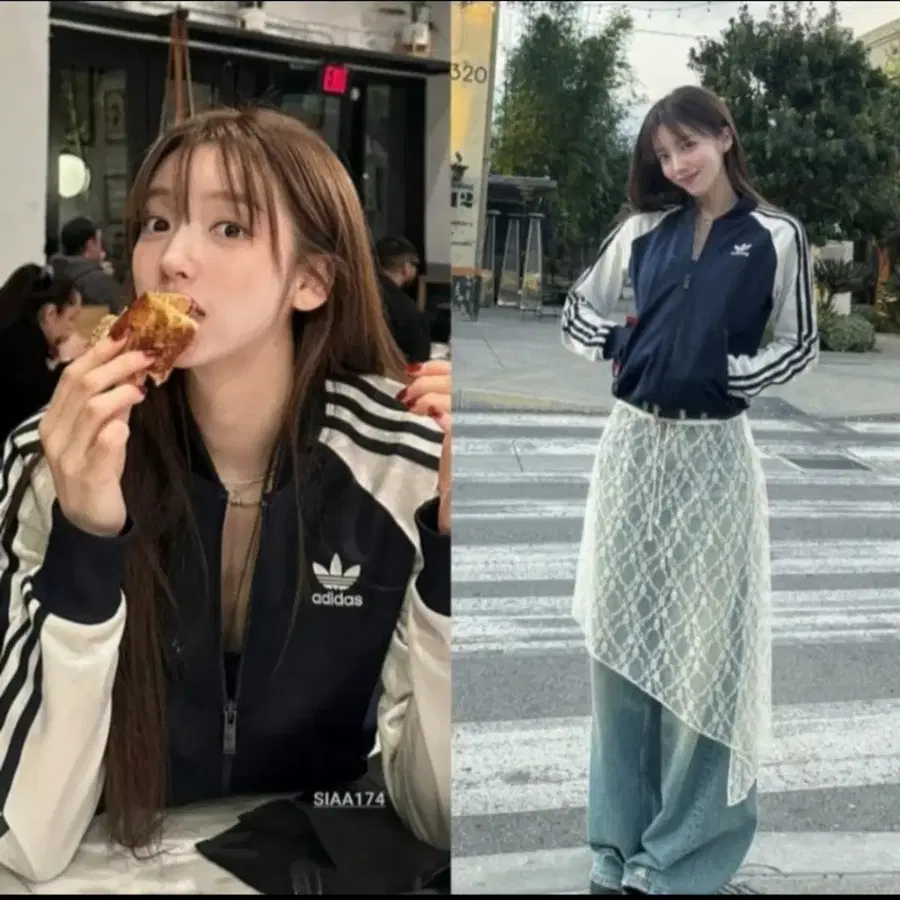아디다스 파이어버드 슈퍼스타 백로고 [네이비화이트]