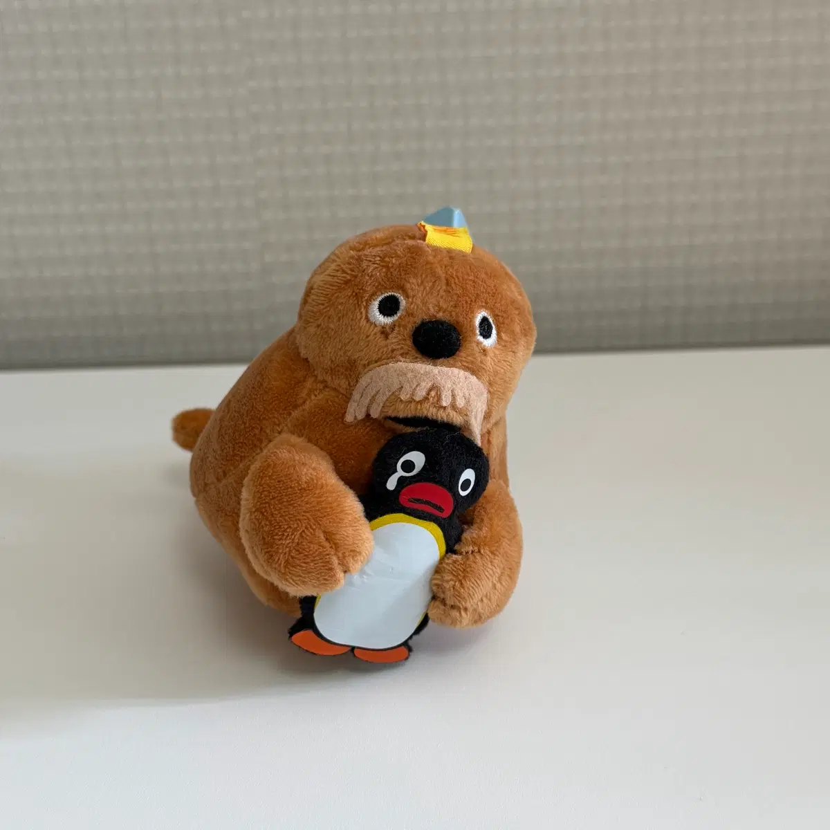핑구 바다코끼리 인형 가방고리 키링 10cm 새상품