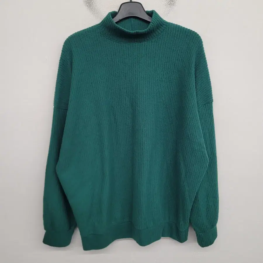 [120/4XL] 바이모노 반폴라 골지 니트