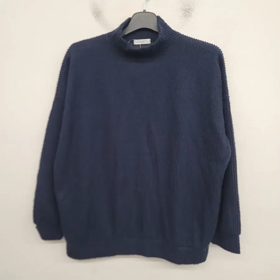 [110/XXL] 바이모노 반폴라 골지 니트