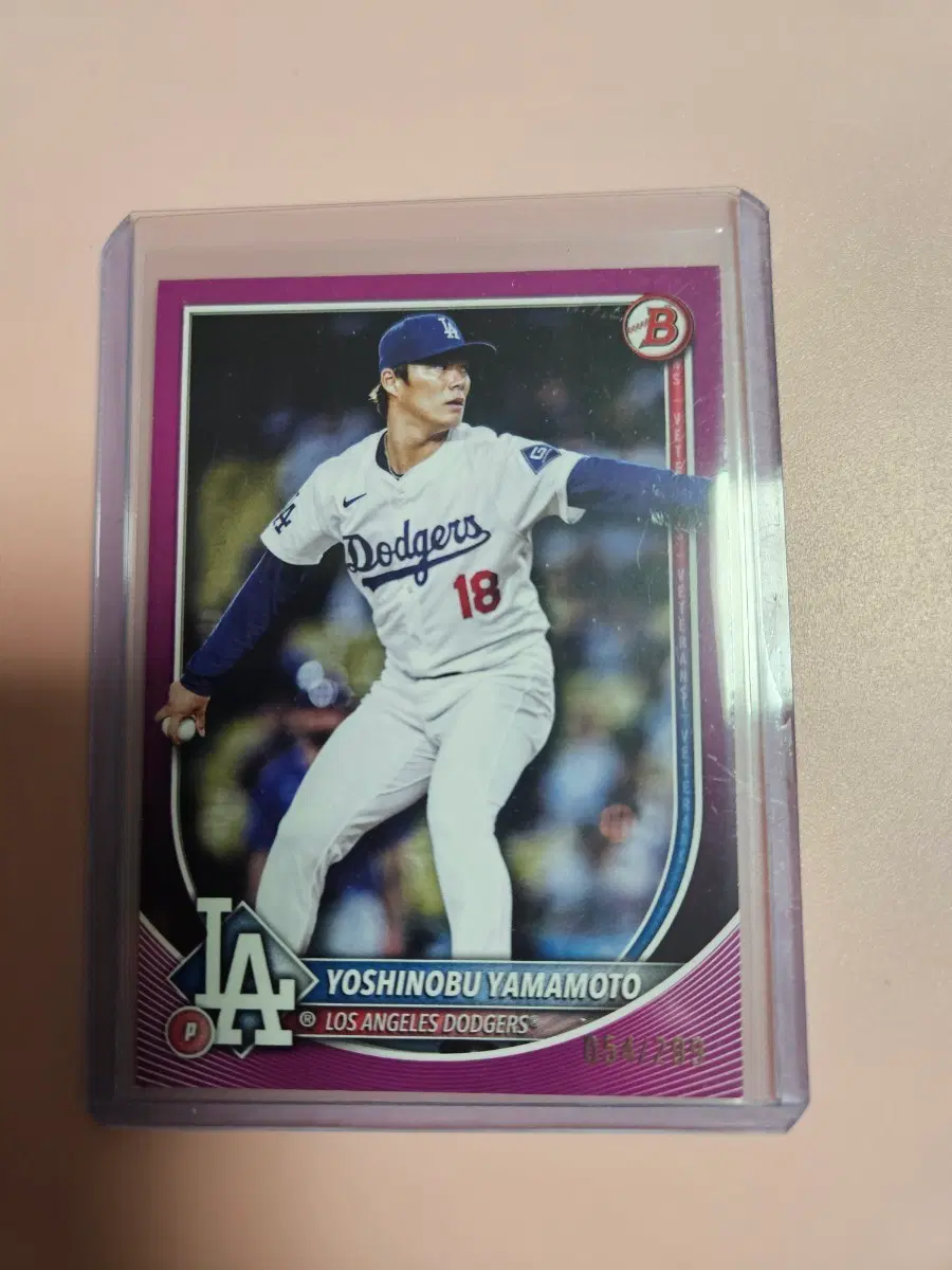야마모토 299장 한정 2025 Bowman Fuchsia