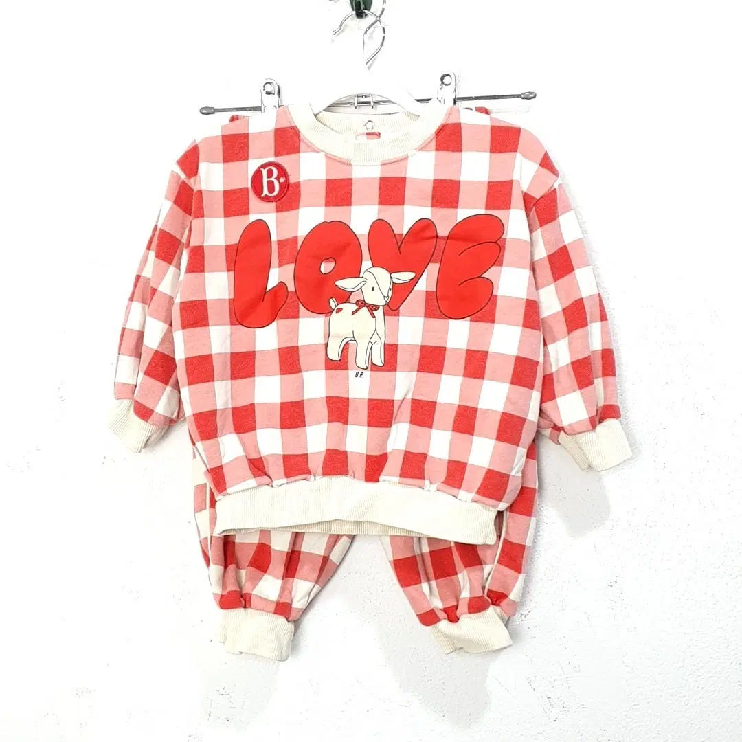 (100) 베베드피노 키즈 상하의 세트