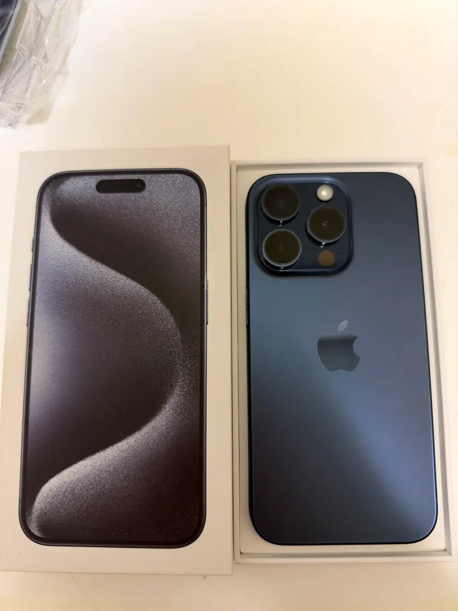 s급 아이폰 15프로 128gb 블루