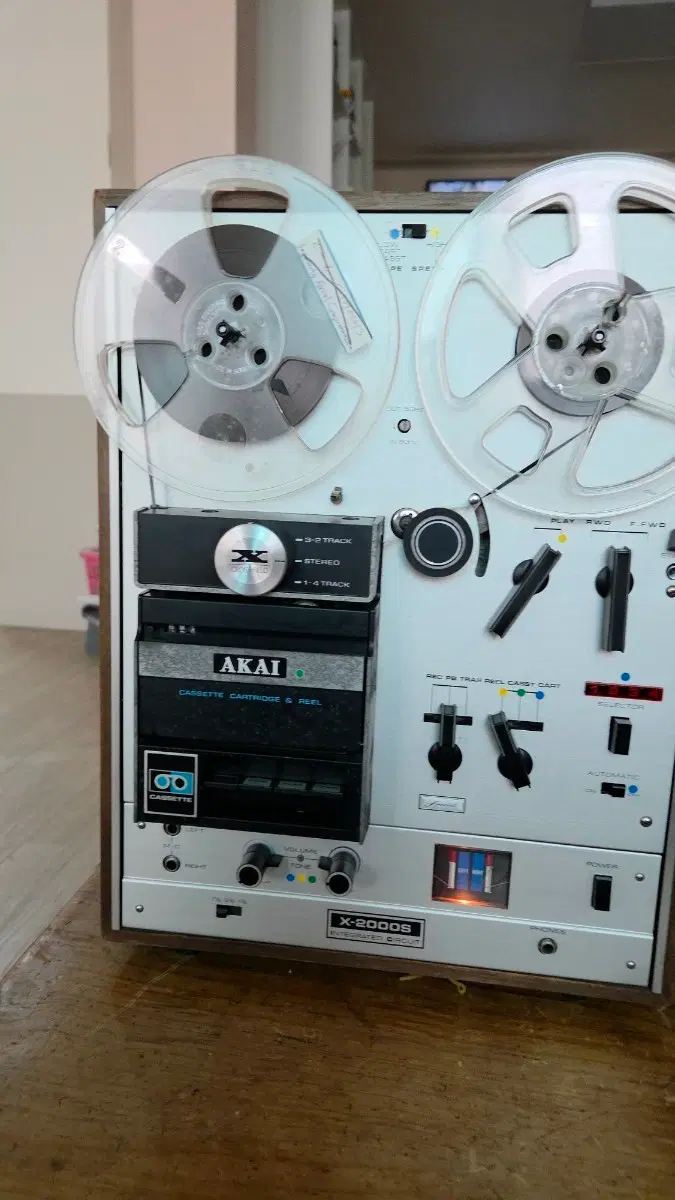 AKAI X-2000S 릴 테이프 레코더