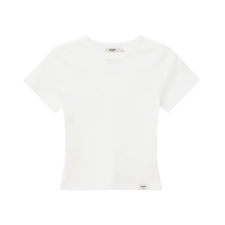 GLOWNY G BABY TEE (WHITE)