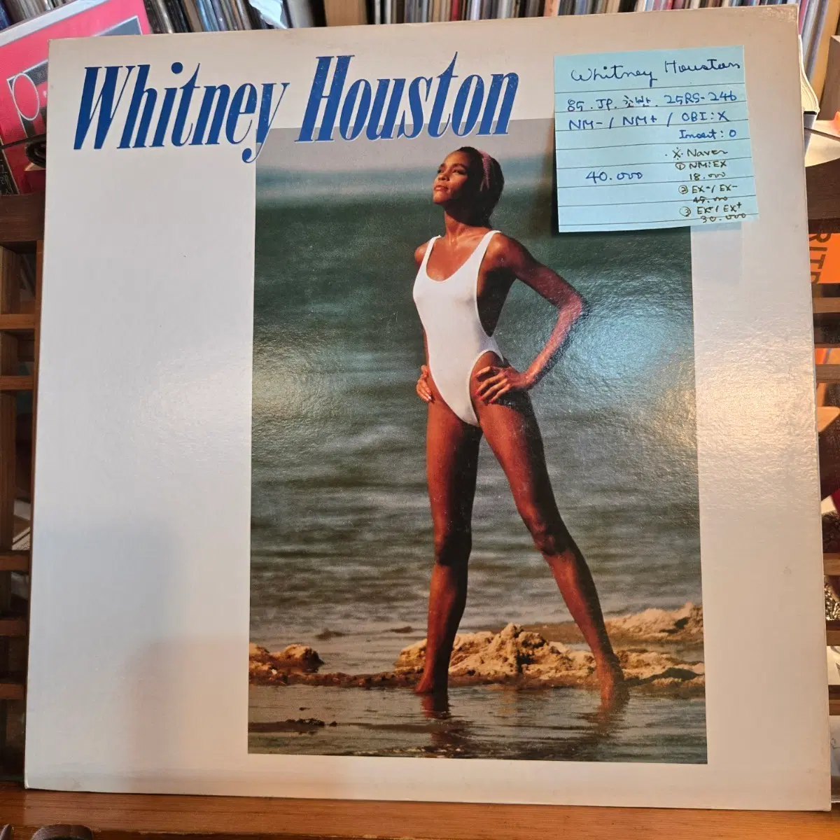Whitney Houston.85.JP.초반.NM-/NM+.민트급LP