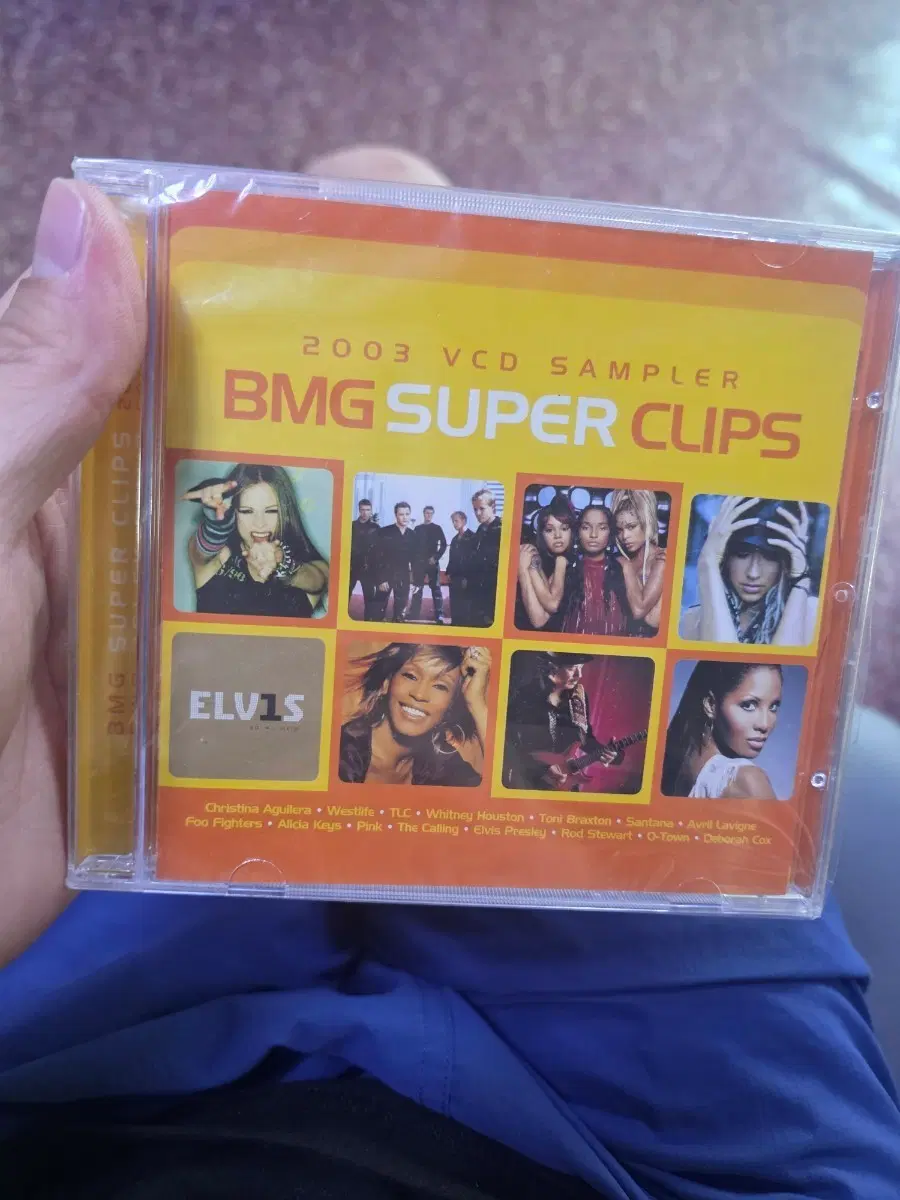 BMG 슈퍼 클립스 2003 VCD 샘플러 미개봉 시디