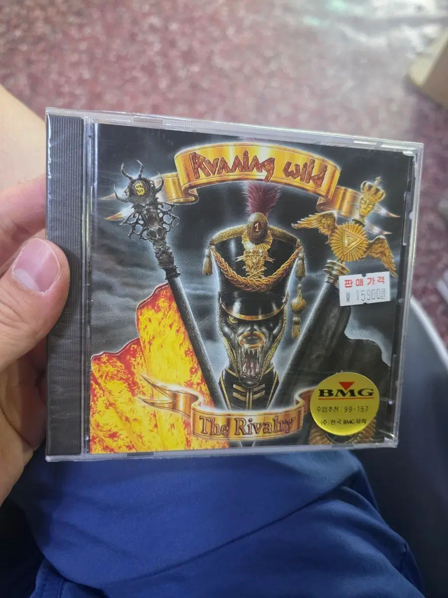 러닝 와일드 The Rivalry CD 미개봉