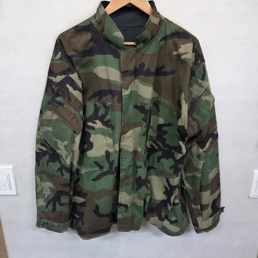 밀리터리 미군 우드랜드 화학복 자켓 L xl