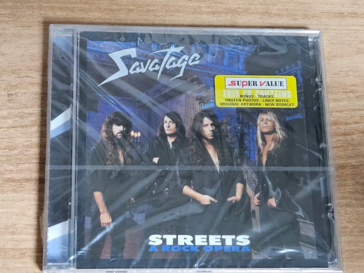 SAVATAGE - STREETS: A ROCK OPERA (수입 미개봉 CD)