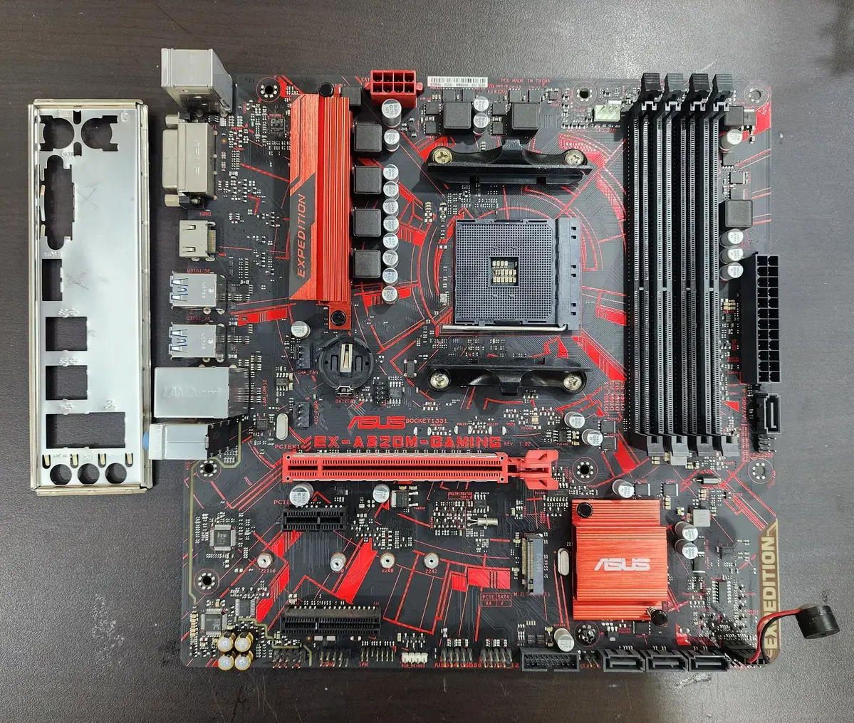 ASUS EX-A320M-GAMING AM4 메인보드 판매합니다