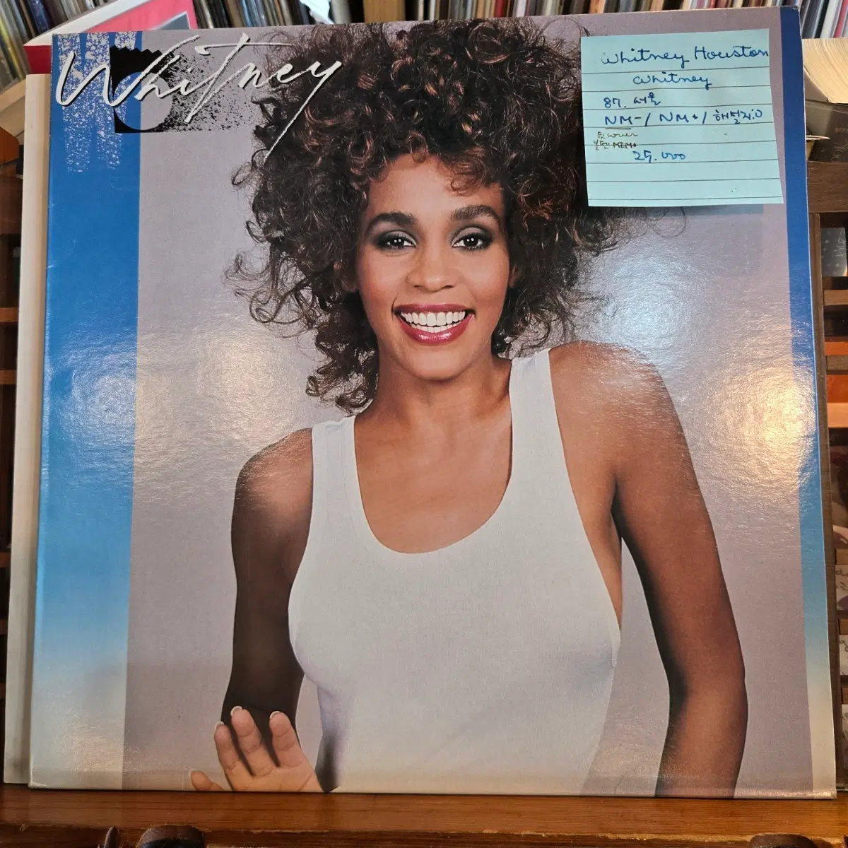 Whitney Houston.Whitney.87.서울.EX+/NM+.민트급LP