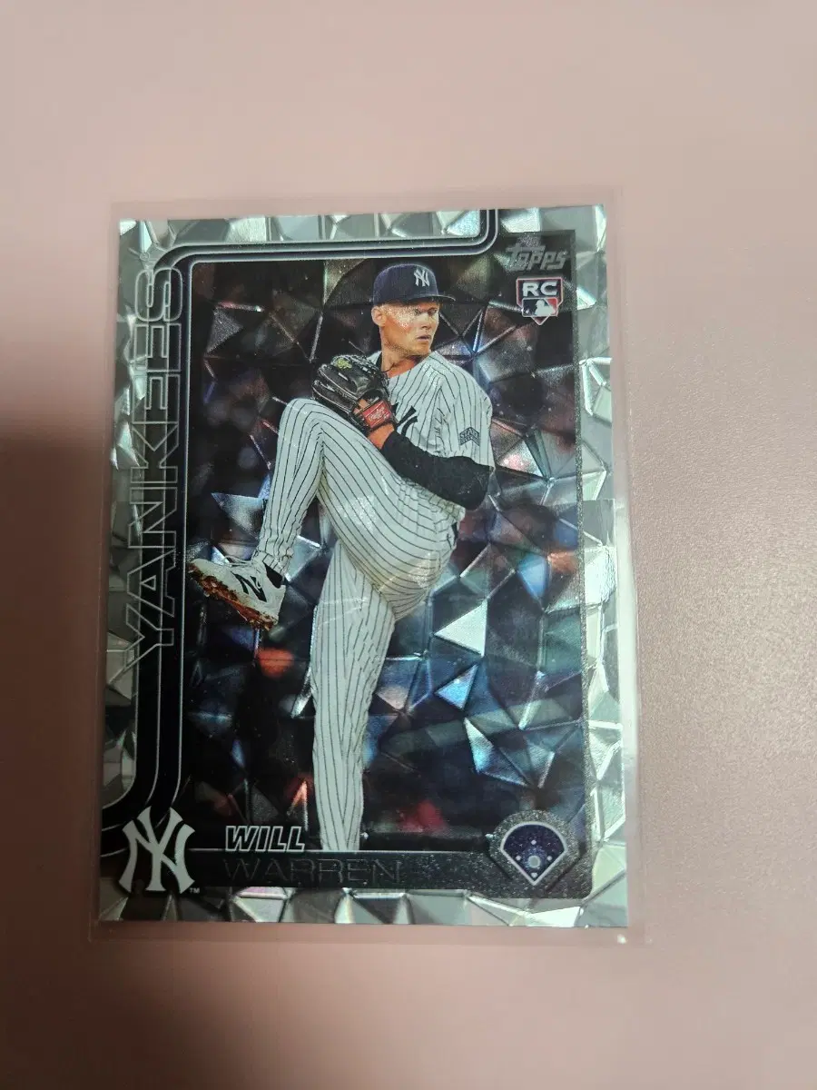 양키스)윌 워렌 2025 Topps Foil 루키 카드