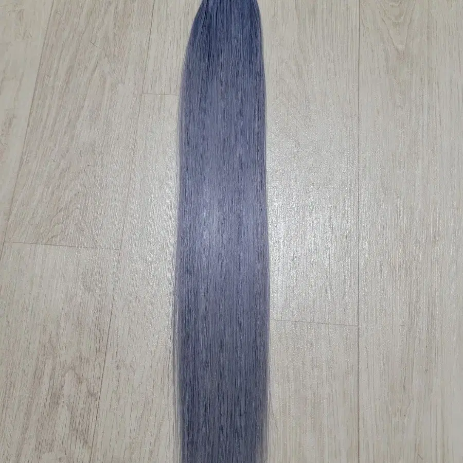 붙임머리 천연모 20인치 브릿지 60가닥