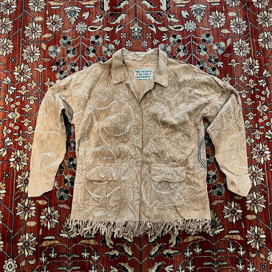 GO WEST  Suede ART  Jacket 스웨이드 아트 자켓