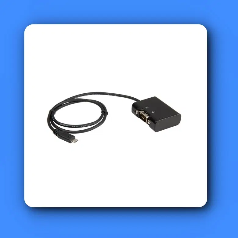 [도매가]시스템베이스 RS232 to Micro 5핀 변환, 1포트 [Multi-1/micro USB RS232]