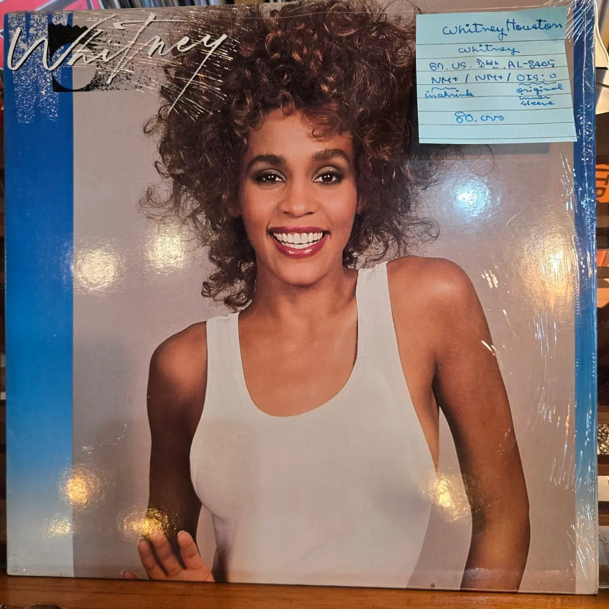 Whitney Houston.Whitney.87.US.초반.NM+/NM+.민트급LP