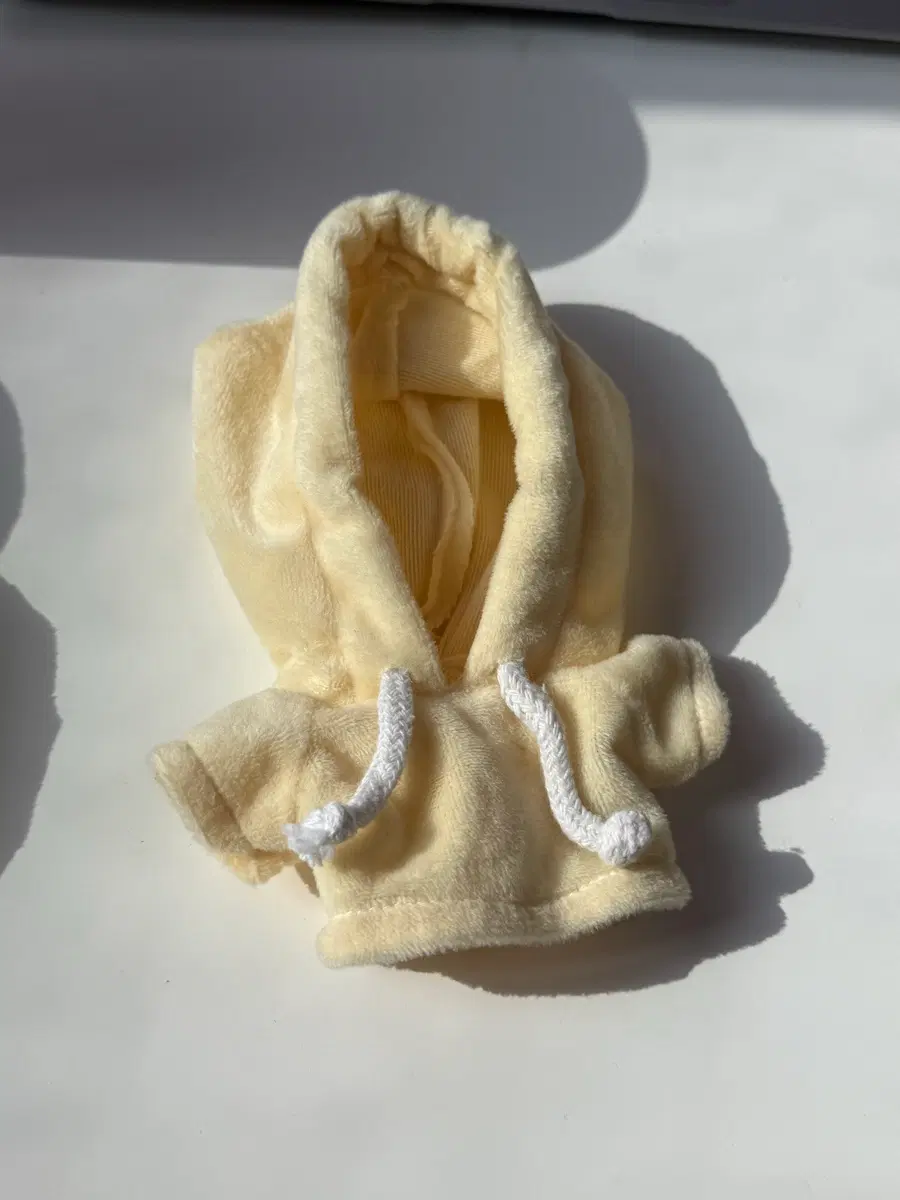 15cm 인형옷 노랑 후드 아이돌
