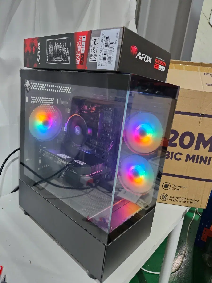 Desktop PC Ryzen 5 5600 RX580 512GB 16GB