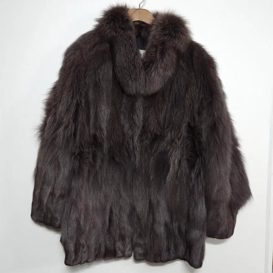 EdenFurs 리얼 폭스퍼 루즈핏 퍼코트 66~77
