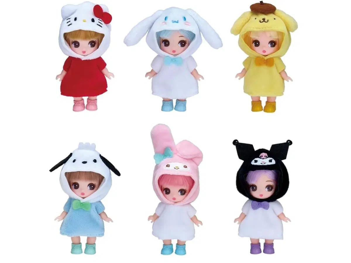 푸치리카 산리오 쿠로미 폼폼푸린 마이멜로디