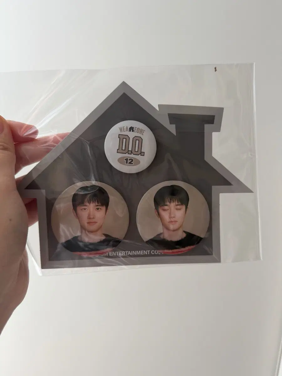 디오 D.O. 12 WEAREONE 굿즈 뱃지