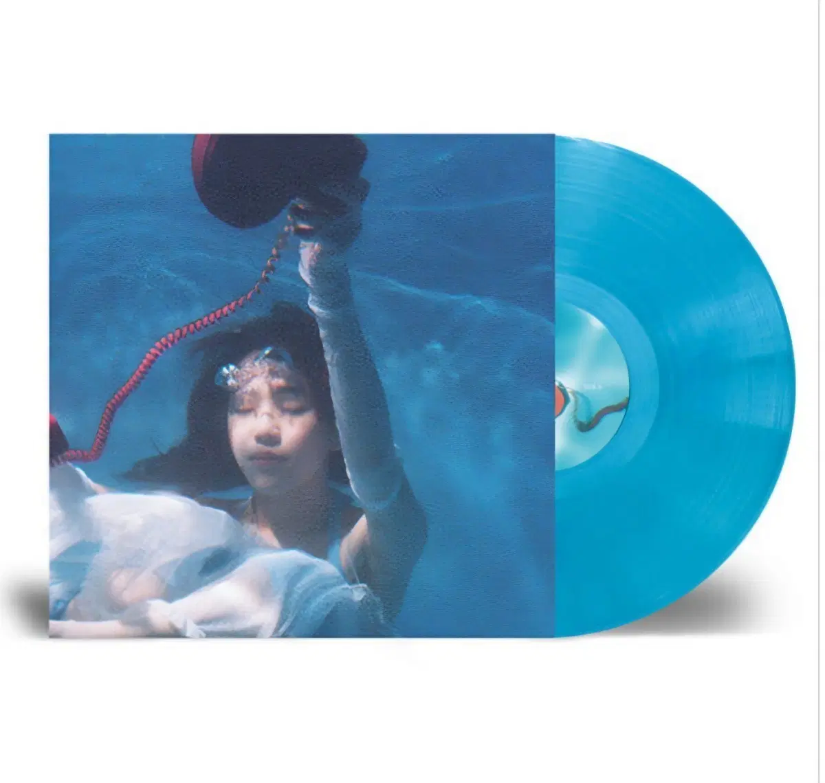 미개봉 김뜻돌 - 꿈에서 걸려온 전화 투명블루컬러 lp 초반
