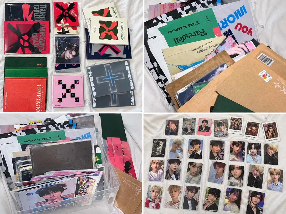 투바투 TXT 굿즈 앨범 포카 일괄 급처