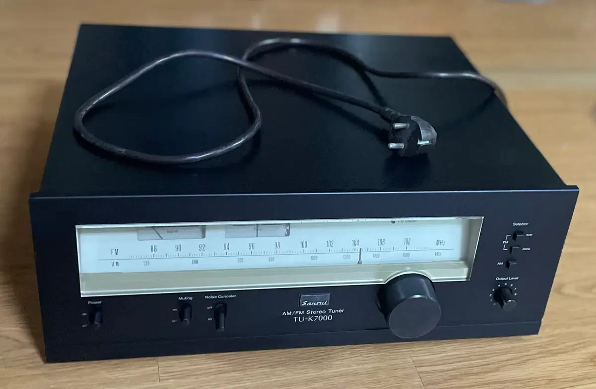 산수이 X 정풍물산 TU-K7000 아날로그 튜너 팝니다