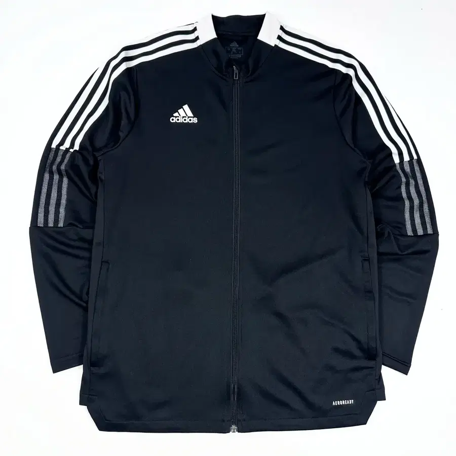 (3XL) 아디다스 프라임그린 삼선 트레이닝 져지 블랙
