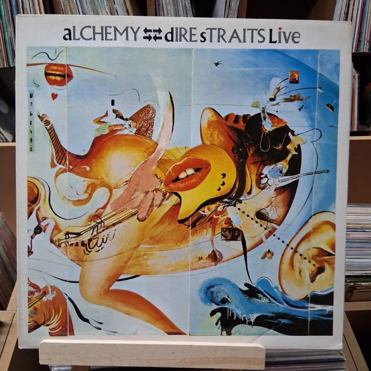 희귀 다이어 스트레이츠 Alchemy Live 더블 LP