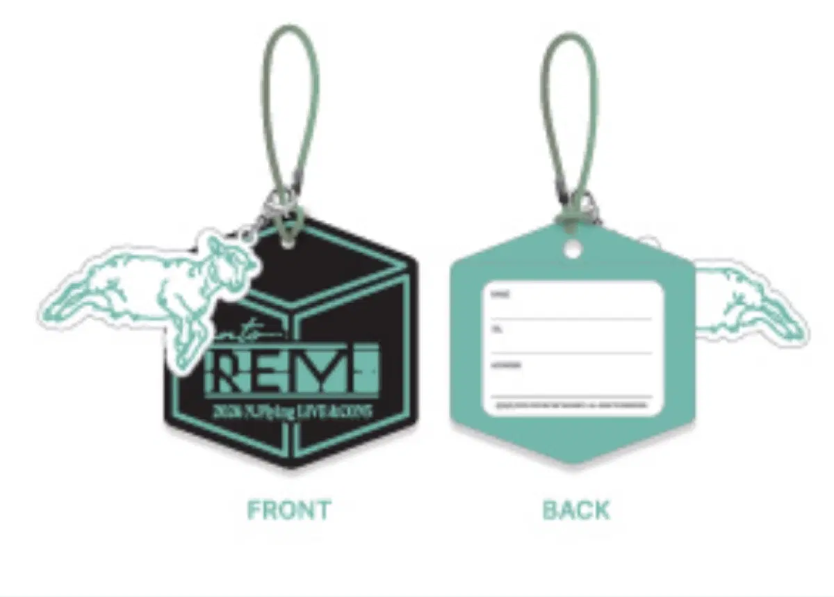 엔플라잉 엔콘5 러기지택 LUGGAGE TAG 미개봉새상품