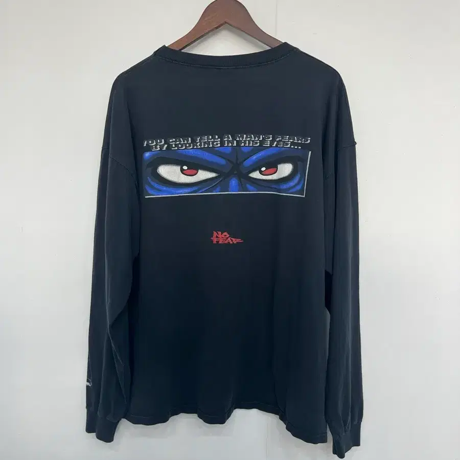 no fear 노피어 made in usa 롱슬리브 블랙