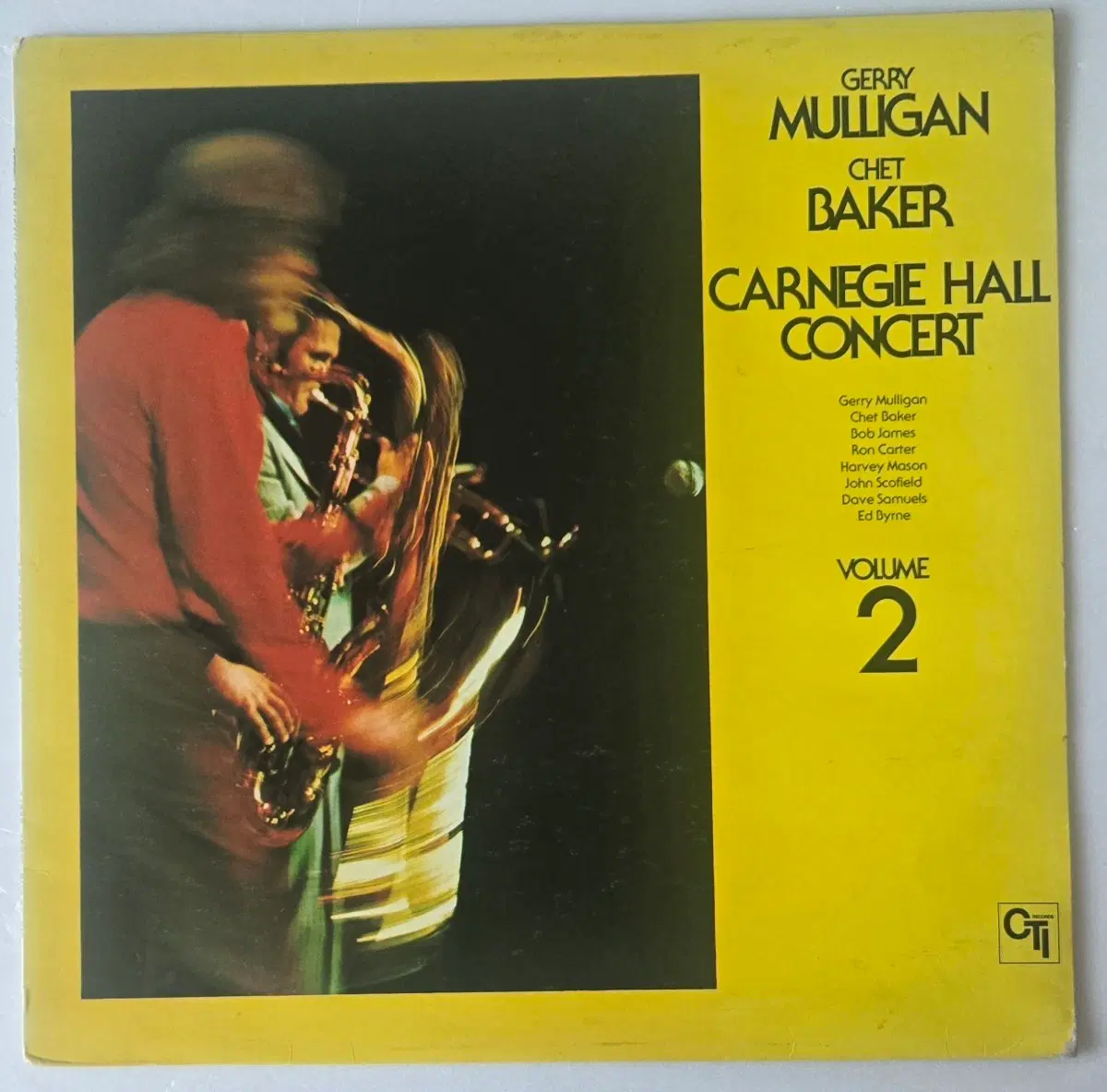 Chet Baker & Gerry Mulligan -  Carnegie Hall Concert Vol.2 LP (  1975 US CTI Original )