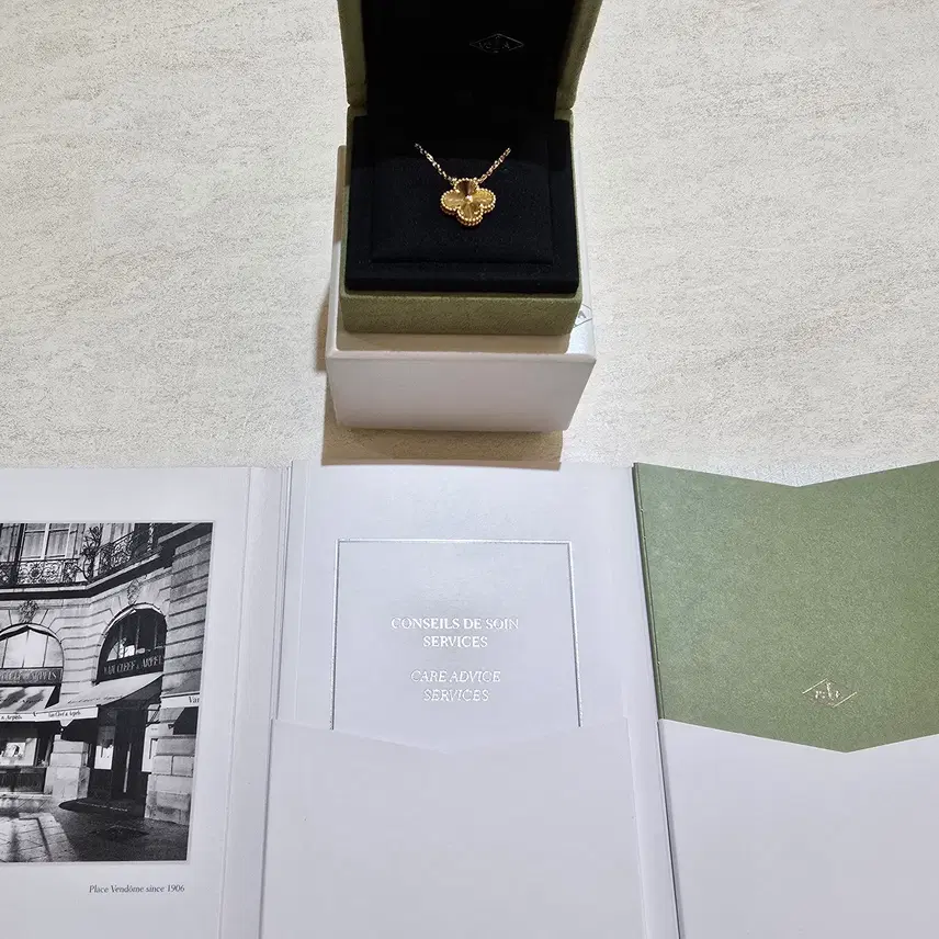 반클리프앤아펠 반클리프 알함브라 빈티지 기요세 18K JD789403 사진 7