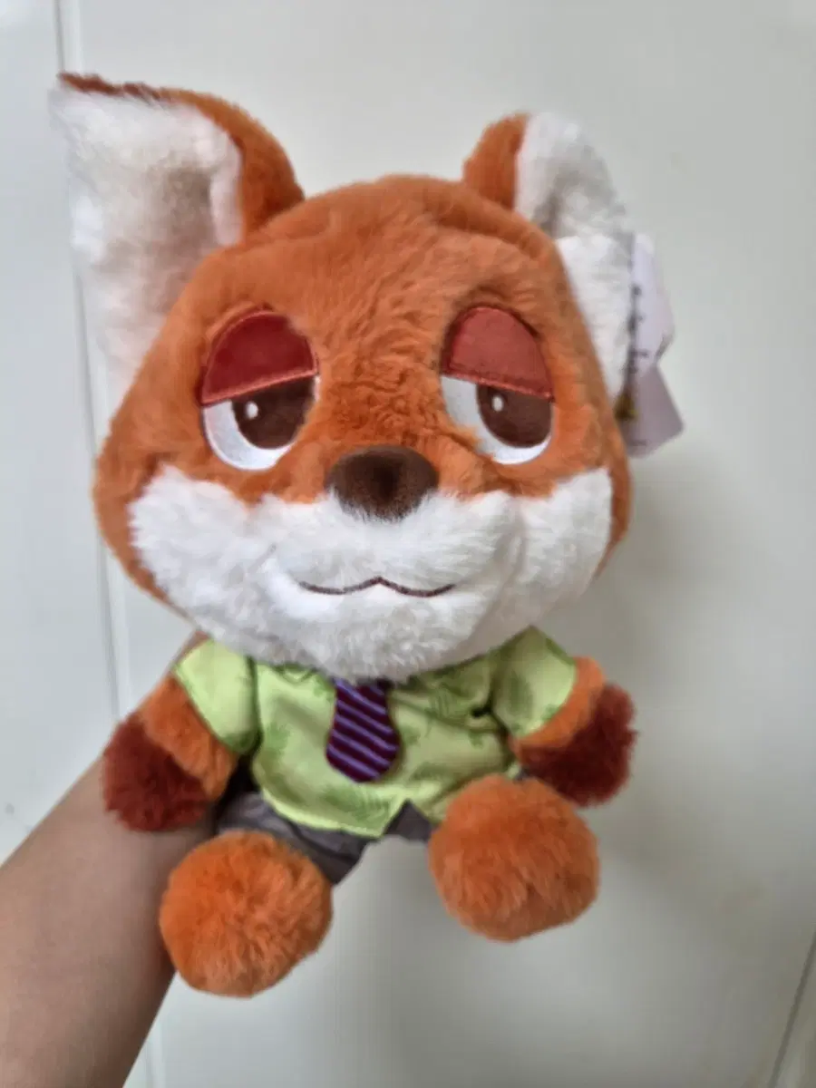 주토피아 닉 인형
